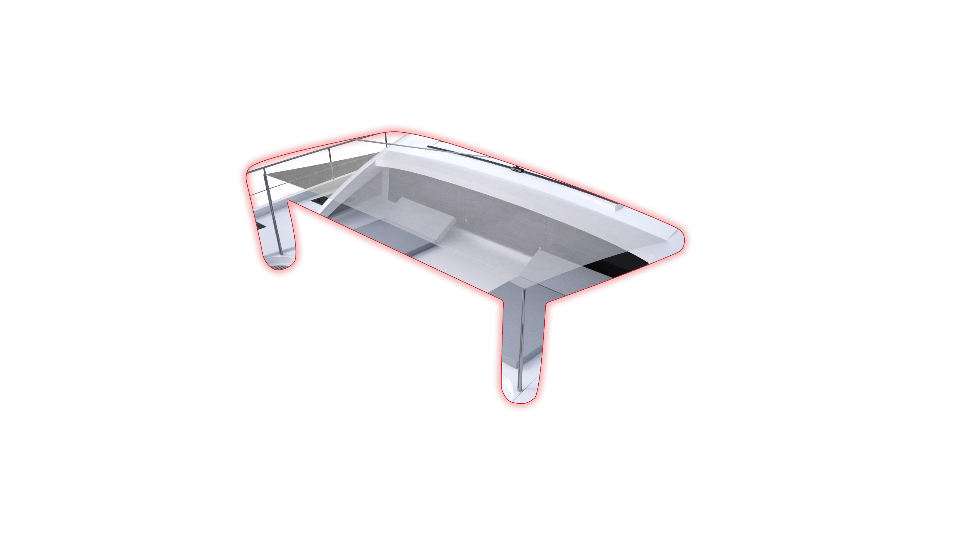 Xquisite X60 Forward Lounge Shade Net